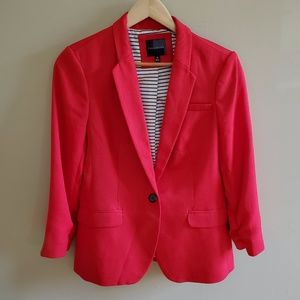 The Limited Bright Red Blazer sz M